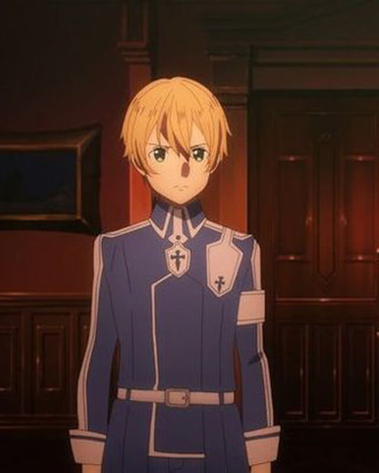 Eugeo Sword Art Online Leather Coat S03