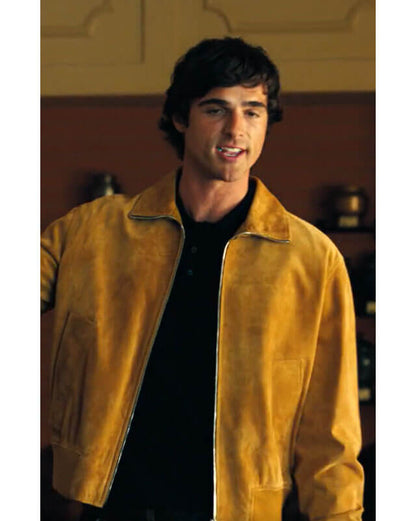 Euphoria S03 Jacob Elordi Suede Jacket