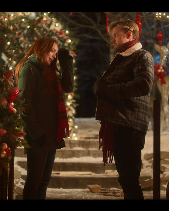 Falling For Christmas Green Jacket