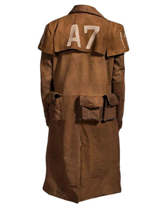 Fallout NCR Veteran Ranger A7 Brown Cosplay Coat