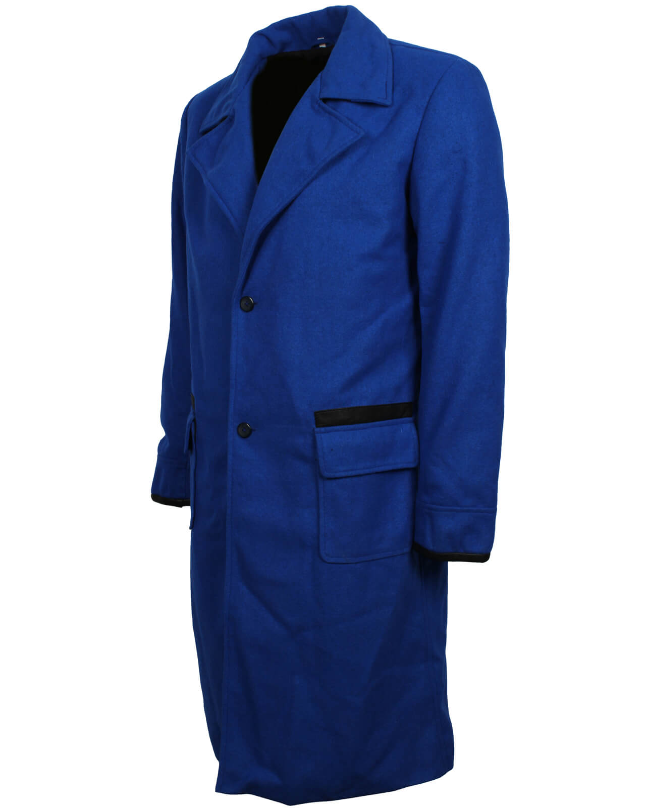 Fantastic Beasts Blue Wool Trench Coat