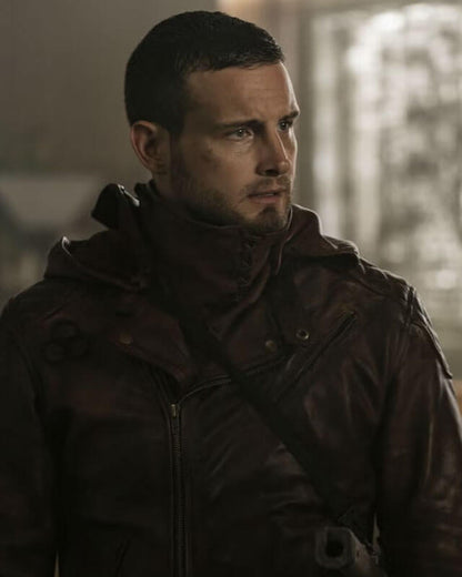 Felix Carlucci TWD World Beyond Leather Jacket