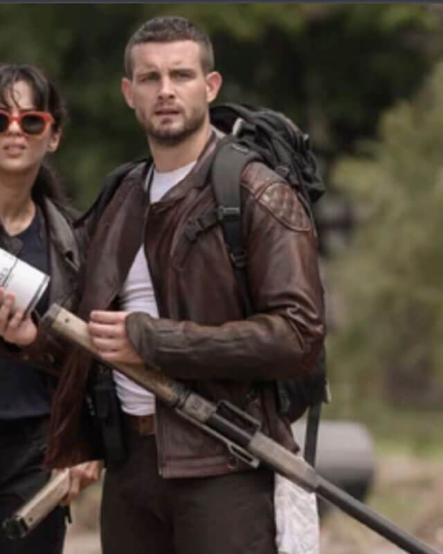 Felix Carlucci The Walking Dead World Beyond Leather Jacket