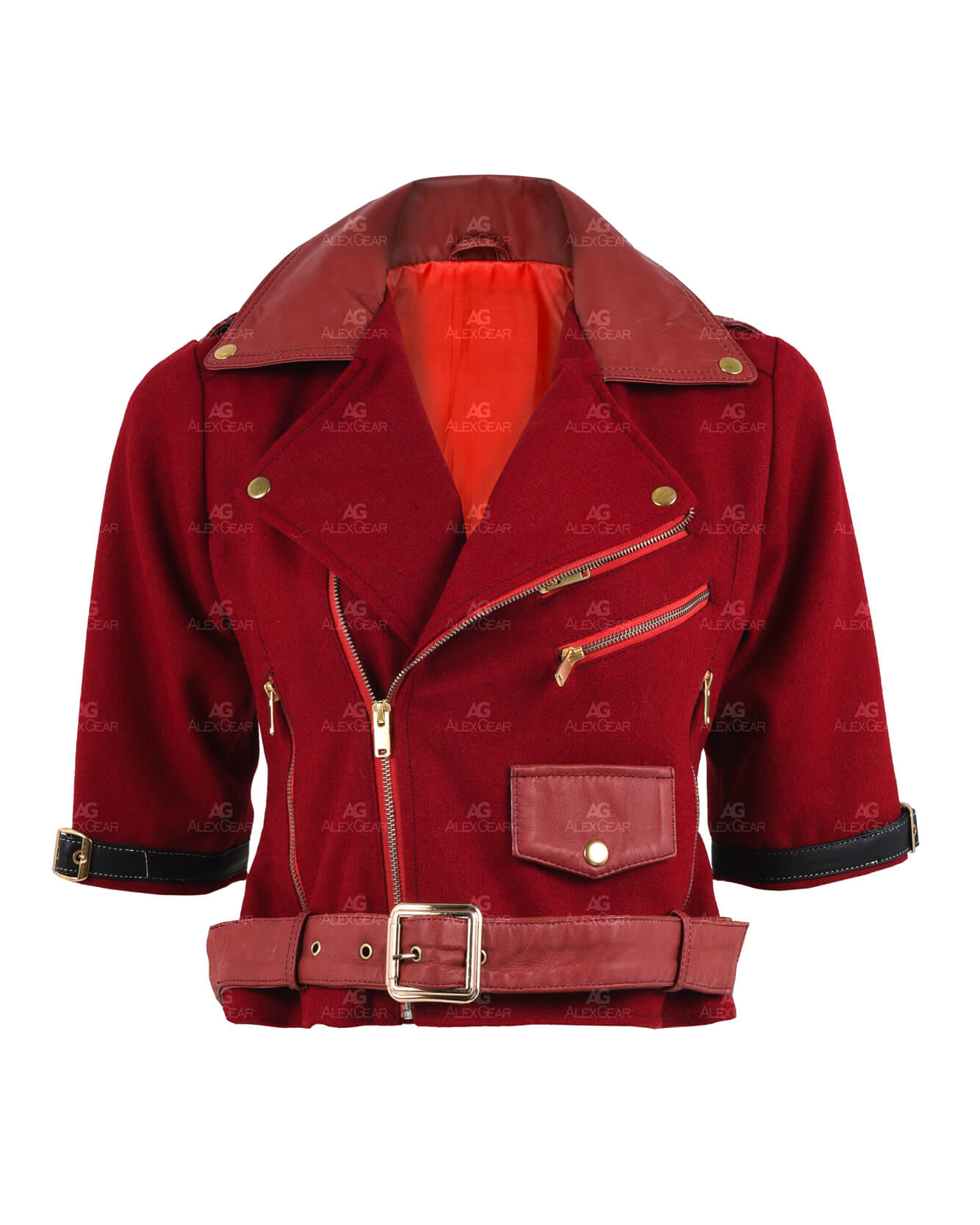 Final Fantasy 7 Aerith Gainsborough Red Jacket