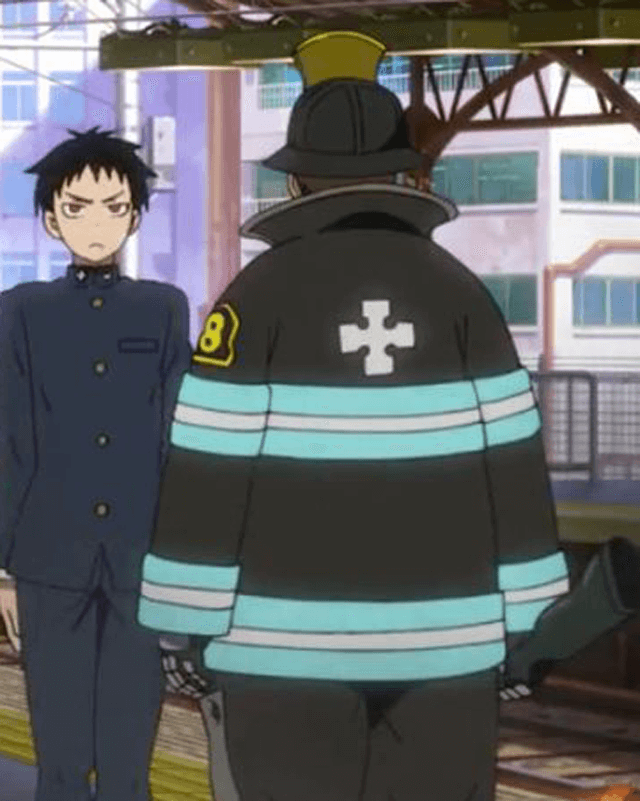 Fire Force Shinra Kusakabe Black Jacket