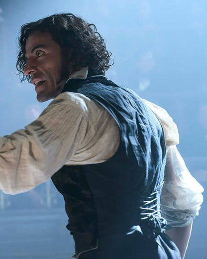 Frankenstein Dr Victor Black Velvet Vest