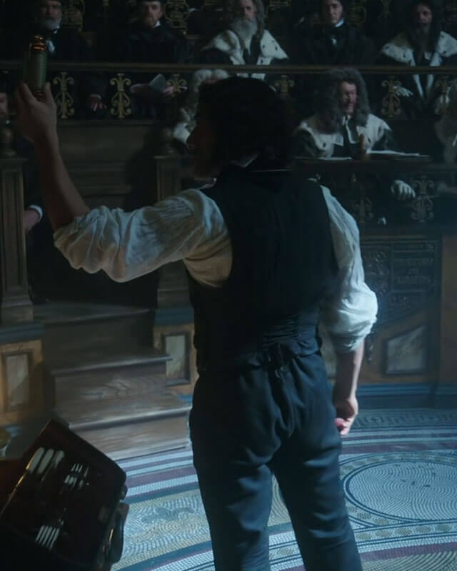 Frankenstein Dr Victor Velvet Vest