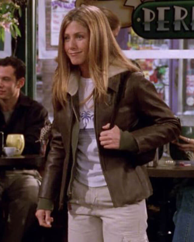 Friends Rachel Brown Leather Jacket