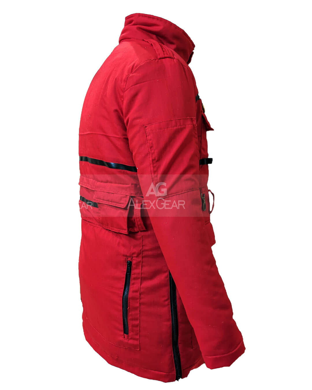 Red cheap jacket coat