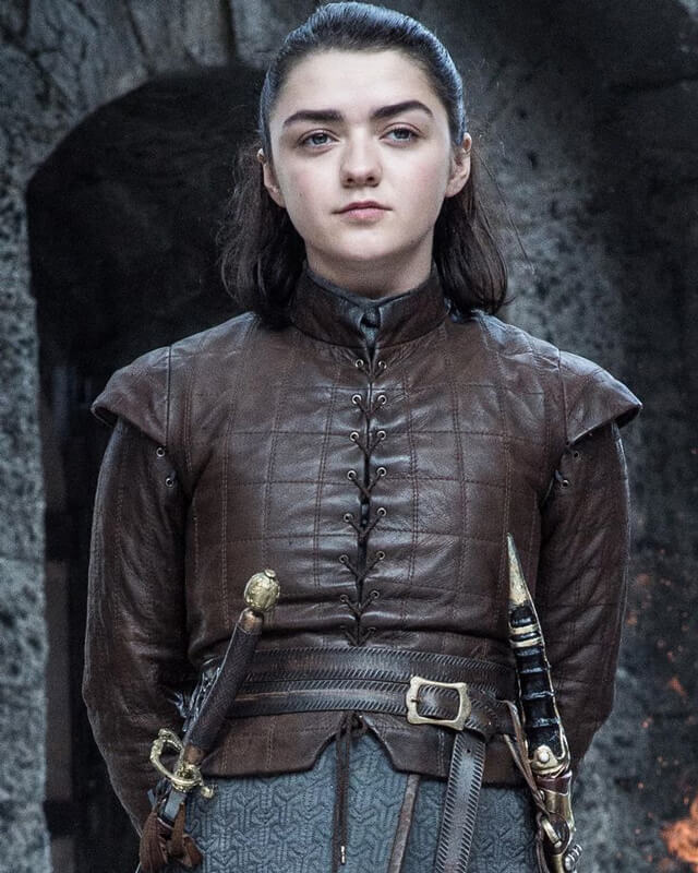 Game Of Thrones Arya Stark Leather Jacket