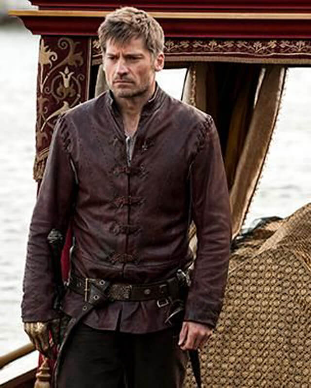 Game Of Thrones Jaime Lannister Cosplay Leather Jacket