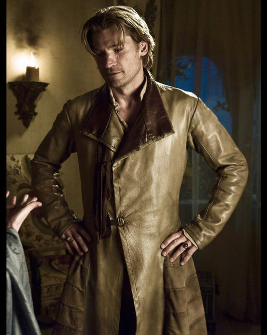 Game Of Thrones Jaime Lannister Long Leather Coat