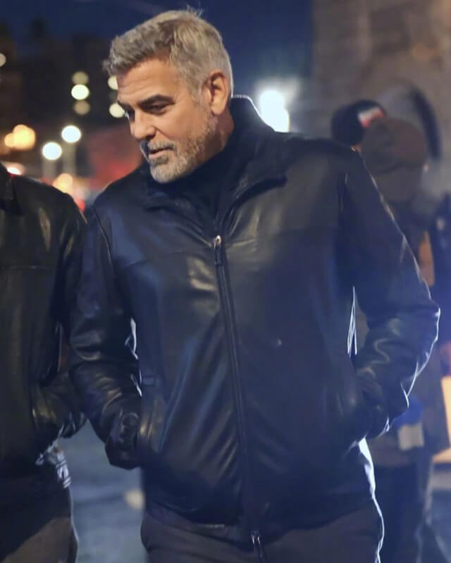 George Clooney Wolves Movie Jacket