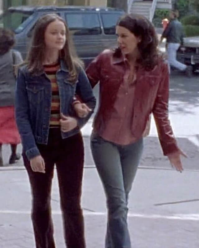 Gilmore Girls Red Leather Jacket