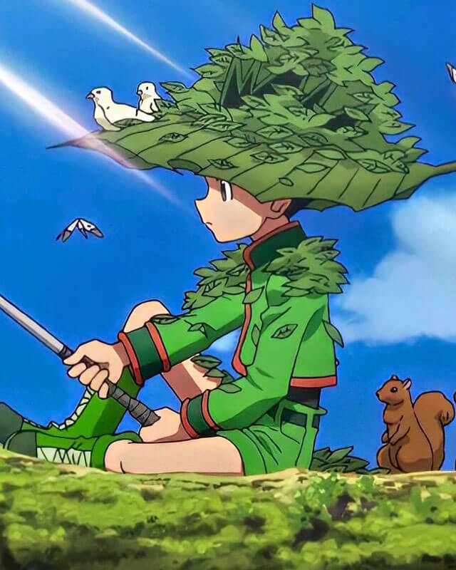 Gon Hunter X Hunter Green Cosplay Jacket