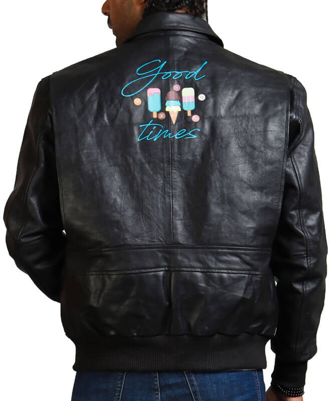 Good Times Black Bomber Jacket