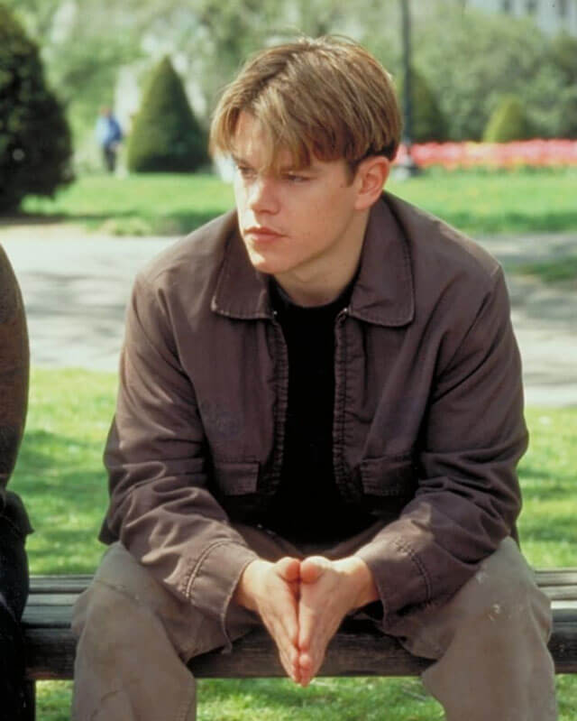 Good Will Hunting Matt Damon Brown Jacket