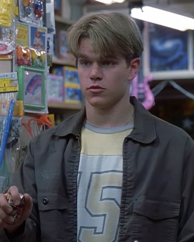Good Will Hunting Matt Damon Cotton Jacket