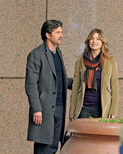 Grey's Anatomy Derek Shepherd Wool Coat