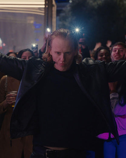 Hacks The Amazing Steven Black Leather Jacket