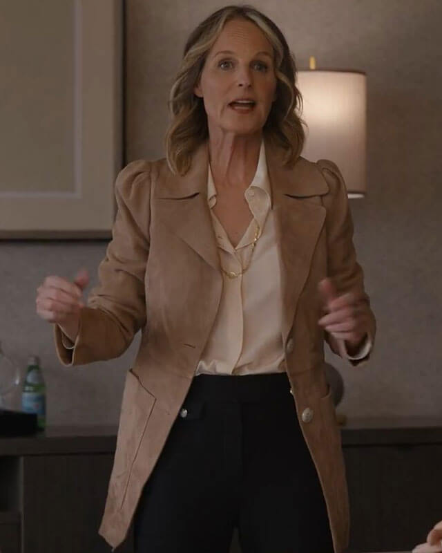 Hacks Winnie Landell Suede Coat S03