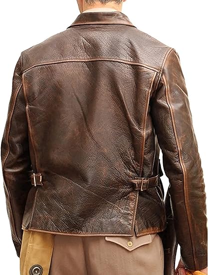 Harrison Ford Brown Leather Jacket