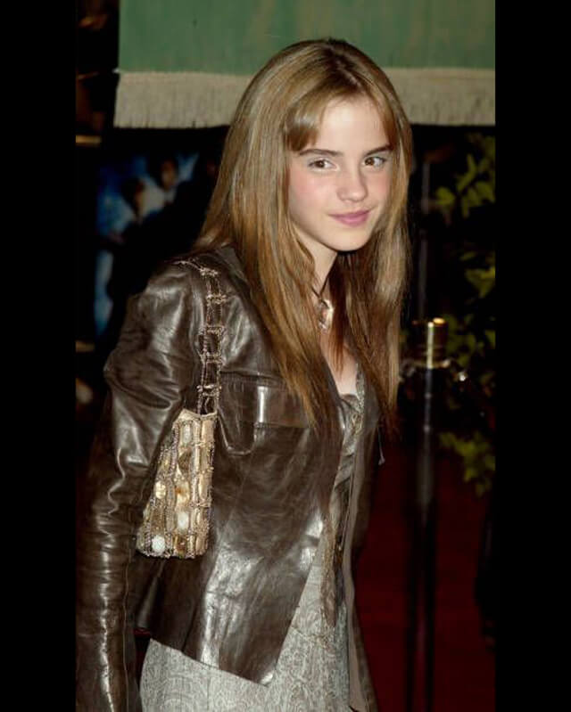 Harry Potter Premier Emma Watson Brown Jacket