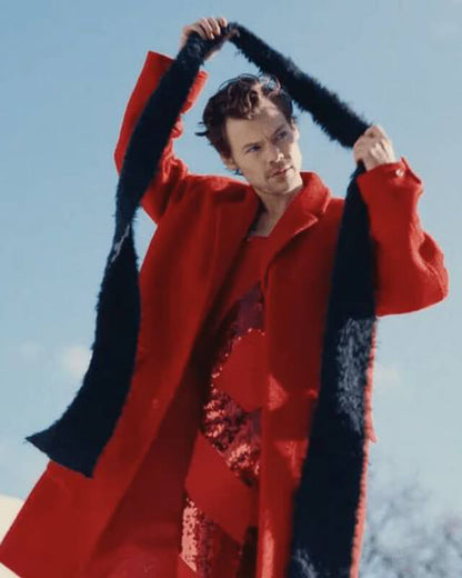 Harry Styles As It Was Red Coat