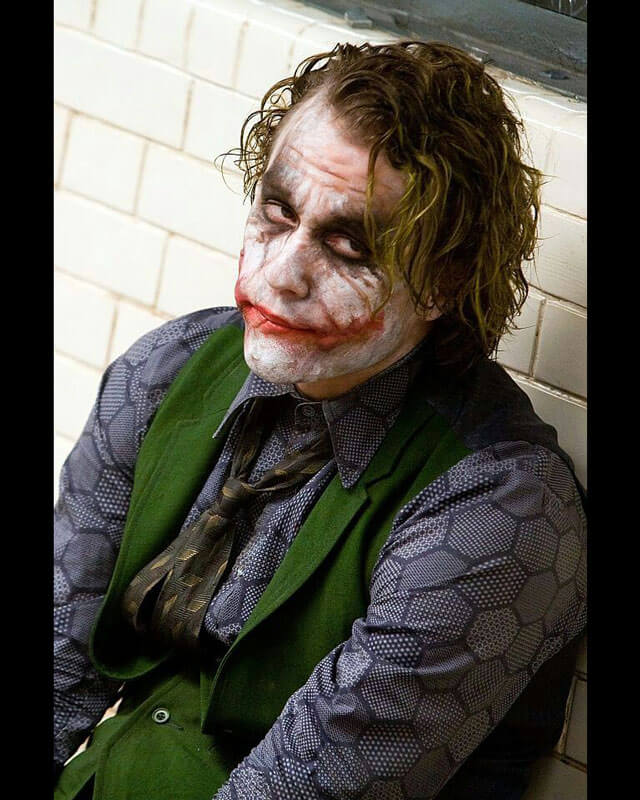 Heath Ledger Batman The Dark Knight Green Vest