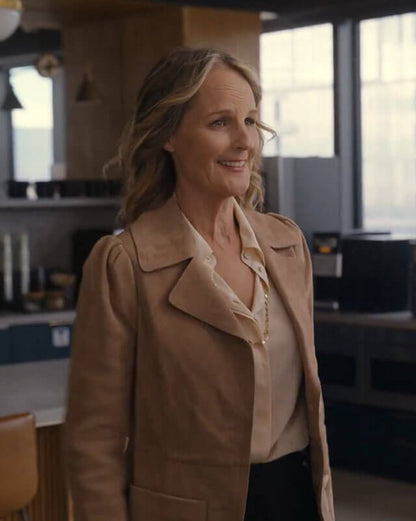 Helen Hunt Hacks S03 Brown Coat