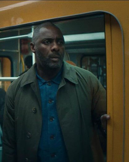Hijack Idris Elba Coat