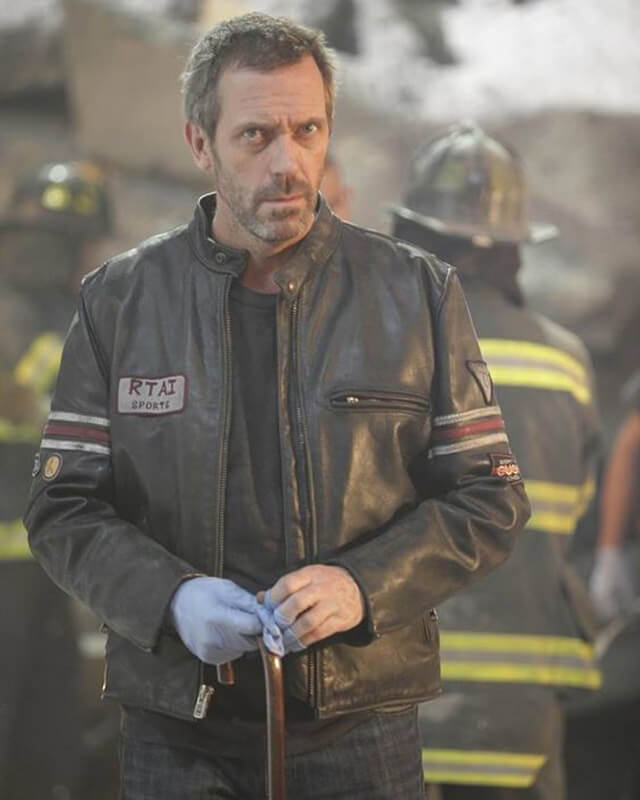 House M.D Black Leather Jacket