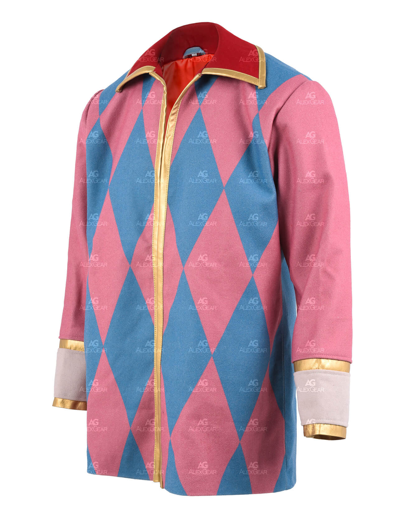 Howl Moving Castle Wool Coat Anime Cosplay