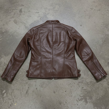 Resident Evil Requiem Grace Ashcroft Brown Leather Jacket