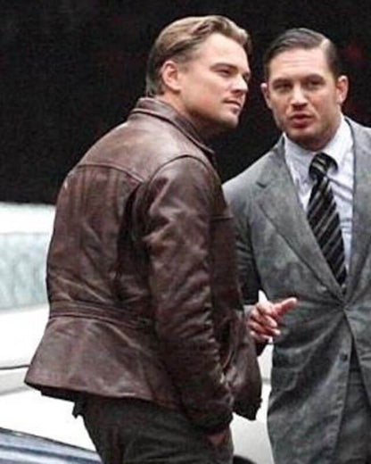 Inception Leonardo DiCaprio Brown Jacket