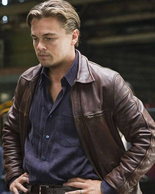 Inception Leonardo DiCaprio Leather Jacket