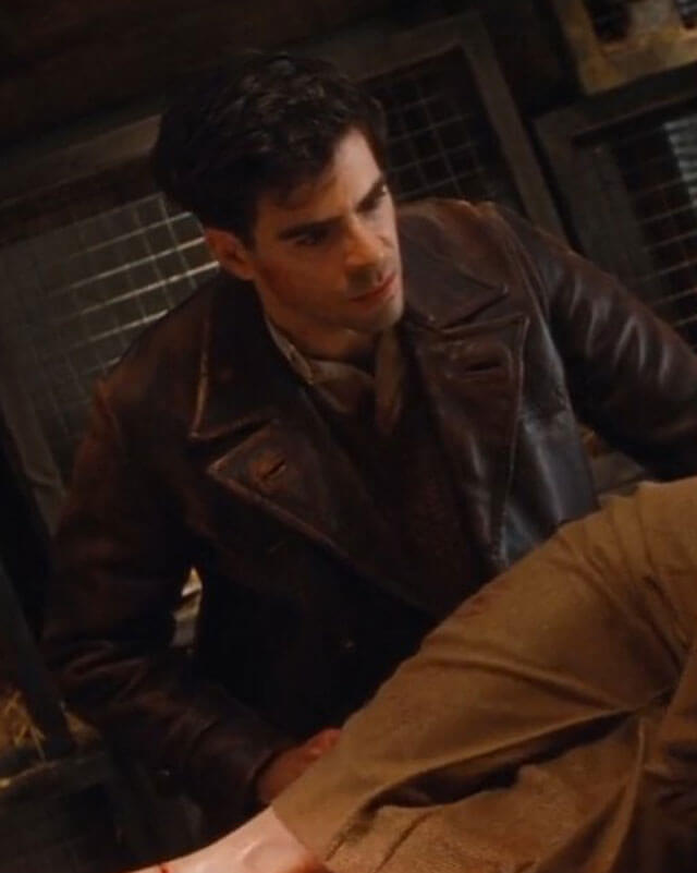 Inglourious Basterds Eli Roth Black Leather Coat