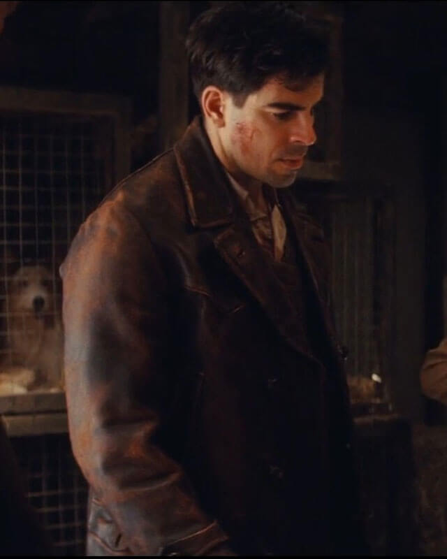 Inglourious Basterds Eli Roth Leather Coat