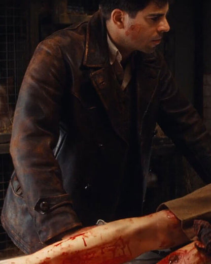 Inglourious Basterds Sgt Donny Donowitz Leather Coat