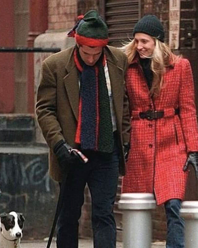Carolyn Bessette Kennedy Red Coat – AlexGear