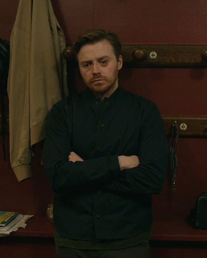 Jack Lowden Slow Horses S03 Blue Jacket