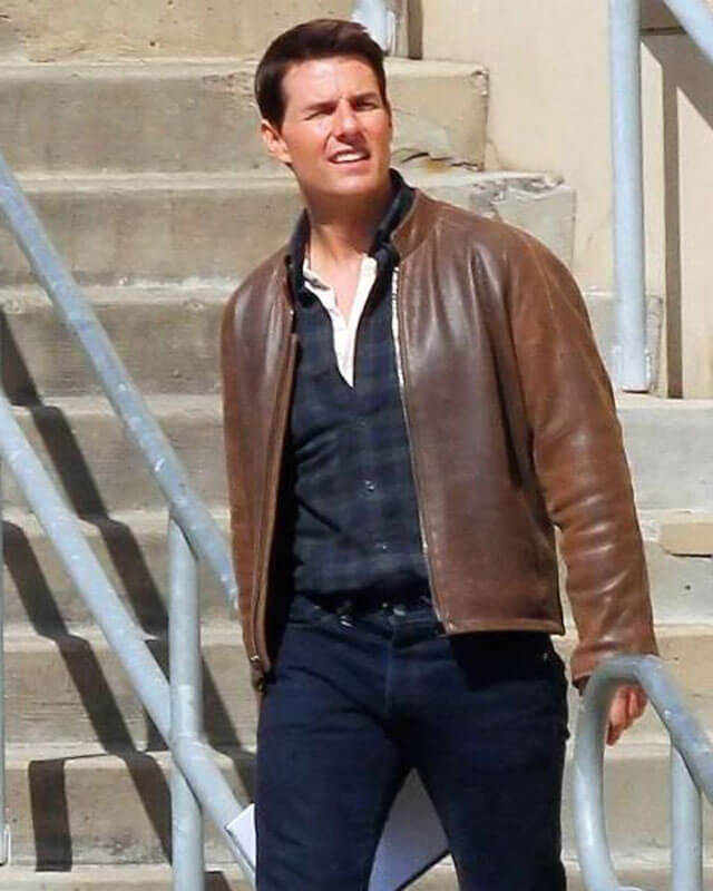 Jack Reacher Tom Cruise Brown Jacket