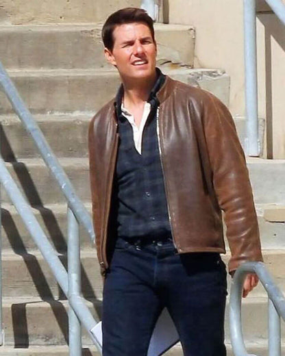 Jack Reacher Tom Cruise Brown Jacket