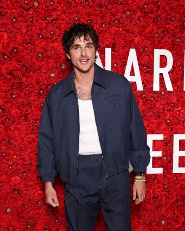 Jacob Elordi Bomber Cotton Jacket