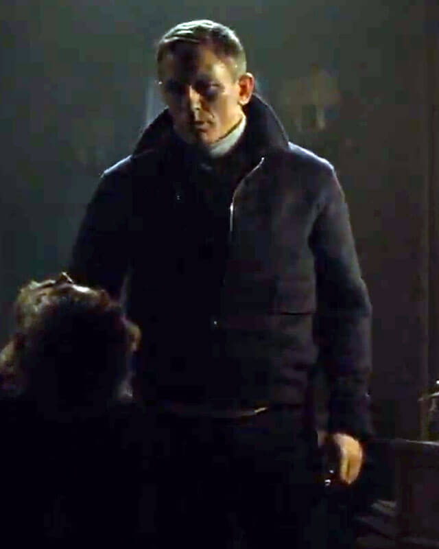 James Bond Spectre Daniel Craig Blue Jacket