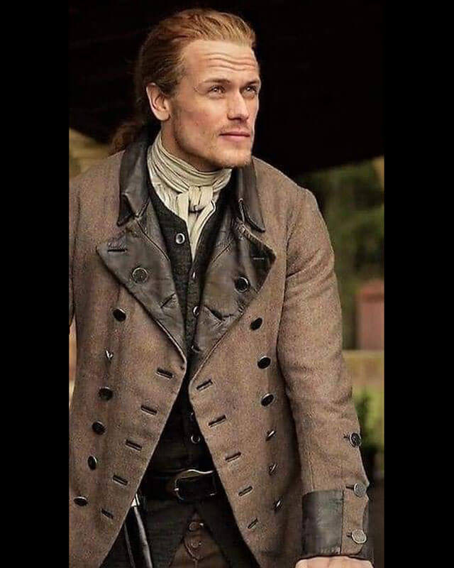 Jamie Fraser Brown Coat Outlander