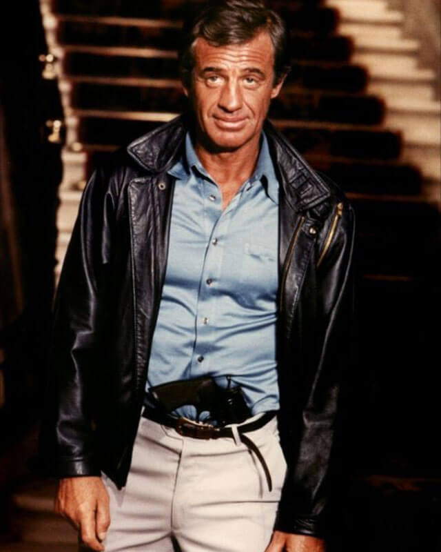 Jean Paul Belmondo The Professional Leather Jacket