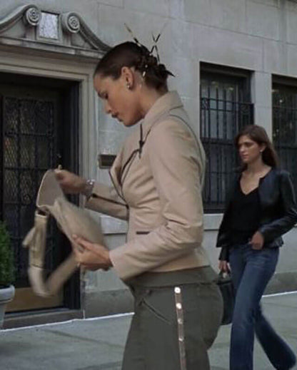 Jenna Rink 13 Going On 30 Biker Leather Jacket