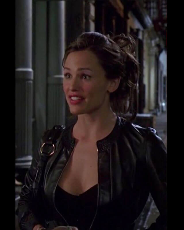 Jenna Rink 13 Going On 30 Leather Jacket