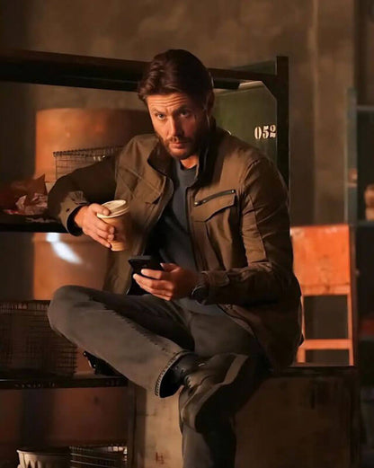 Jensen Ackles Tracker Brown Jacket